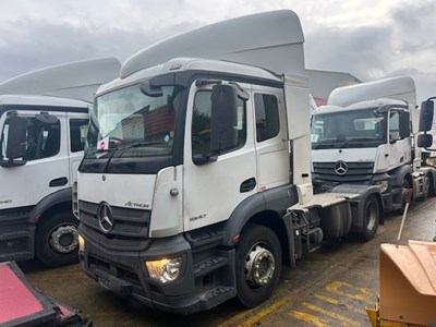 Lot 9 - 2018 (68 Plate) Mercedes Actros 1840 4x2 Tractor Unit Euro 6