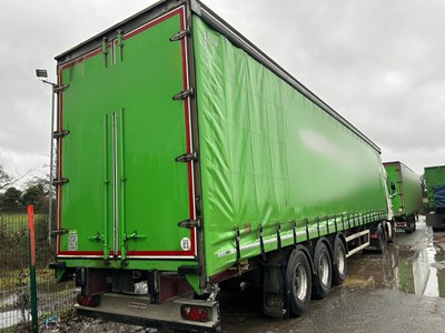 Lot 32 - 2015 Montracon Curtainsider Trailer