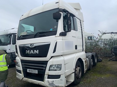 Lot 151 - 2019 MAN TGX 26.460 6x2 Tractor Unit Euro 6 NON RUNNER