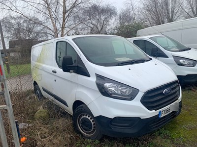 Lot 140 - 2018 (68 Plate) Ford Transit Custom Van Euro 6 NON RUNNER