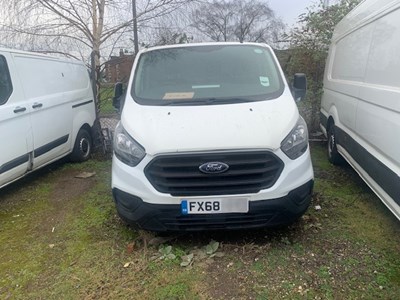 Lot 138 - 2018 (68 Plate) Ford Transit Custom 280 Base Euro 6b NON RUNNER