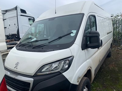 Lot 150 - 2019 (69 Plate) Peugeot Boxer Van Euro 6 NON RUNNER