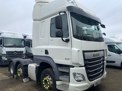 Lot 144 - 2018 DAF CF 480 FTG 6x2 Tractor Unit Euro 6 - NON RUNNER