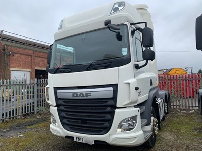 Lot 133 - 2017 DAF CF 460 6x2 Tractor Unit Euro 6