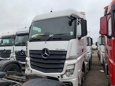 Lot 121 - 2016 (66 Plate) Mercedes Actros 2545 6x2 Tractor Unit Euro 6