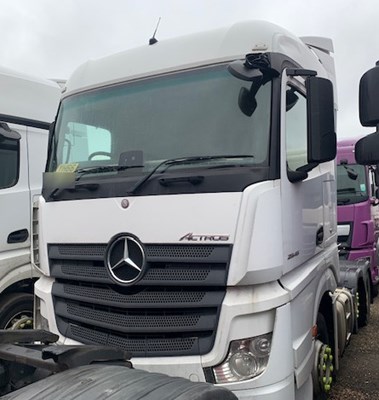 Lot 123 - 2016 (66 Plate) Mercedes Actros2545 6x2 Tractor Unit Euro 6