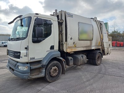 Lot 27 - 2013 (63 Plate) DAF FA LF55.250 16000KG 4x2 Rigid Refuse Vehicle Euro 5