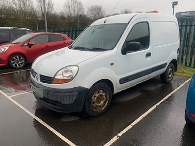 Lot 15 - 2005 Renault Kangoo SL19DCI 70 Panel Van Euro 3