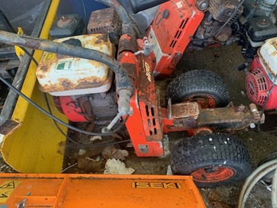 Lot 48 - Haka Walk Behind Ploughs x3