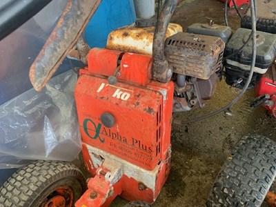 Lot 48 - Haka Walk Behind Ploughs x3