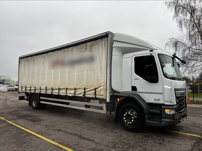 Lot 1 - 2016 (66 Plate) DAF LF 250 FA Curtain-sided lorry Euro 6