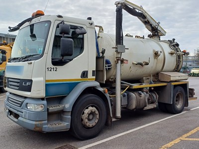 Lot 23 - 2011 (61 Plate) DAF LF 55.220 18000kg 4x2 Rigid Tipper Water Tanker Euro 5