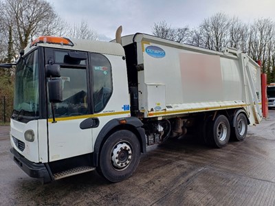 Lot 9 - 2012 (61 Plate) Dennis W2630VRBB5 26000kg 6x4 Rigid Refuse Vehicle Euro 5