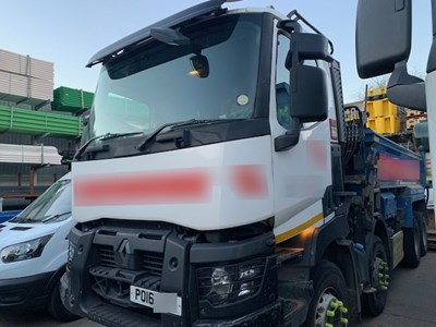 Lot 10 - 2016 Renault Trucks C430 Grab Lorry 8x4  Euro 6