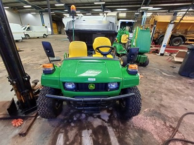 Lot 12 - 2013 (63 Plate) John Deere Elee Tipper Gator Open Cab 4x2 Tractor