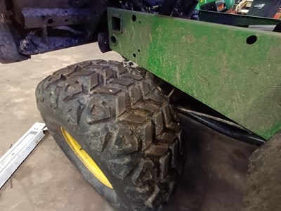 Lot 12 - 2013 (63 Plate) John Deere Elee Tipper Gator Open Cab 4x2 Tractor