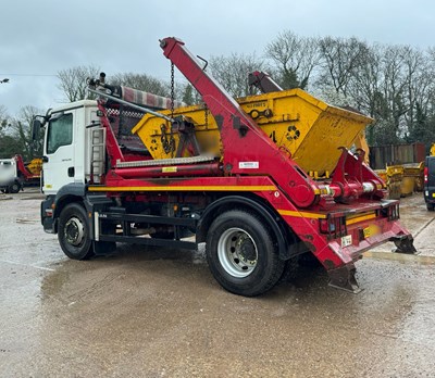 Lot 13 - 2015 MAN TGM 18.250 4x2 BB Skip Loader Euro 6