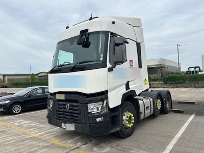 Lot 1 - 2018 (68 Plate) Renault Trucks T480 6x2 Tractor Unit Euro 6