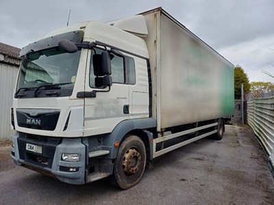 Lot 44 - 2014 MAN TGM 18.250 18 Tonne Curtainside Rigid Euro 6