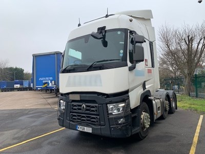 Lot 44 - 2018 (68 Plate) Renault T480 Comfort 6x2 Tractor Unit Euro 6