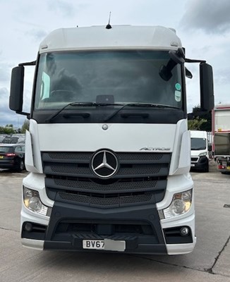 Lot 7 - 2018 (67 Plate) Mercedes Actros 1824 Demount Euro 6