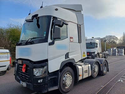 Lot 29 - 2018 (68 Plate) Renault Trucks T480 Comfort 6x2 Tractor Unit Euro 6