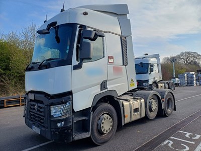 Lot 40 - 2018 (68 Plate) Renault T480 Comfort 6x2 Tractor Unit