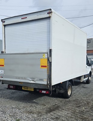 Lot 74 - 2018 (68 plate) Ford Transit 350 Luton Euro 6b