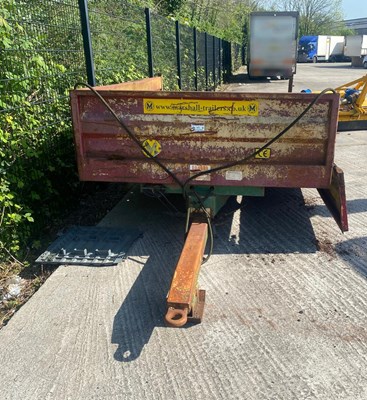 Lot 28 - Marshall Scrap Tipping Trailer