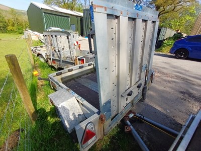 Lot 56 - Pike 750kg Single Axle Traffic Light Trailer