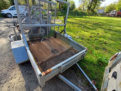 Lot 60 - Pike 750kg Single Axle Traffic Light Trailer