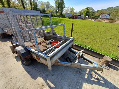 Lot 59 - Pike 750kg Single Axle Traffic Light Trailer