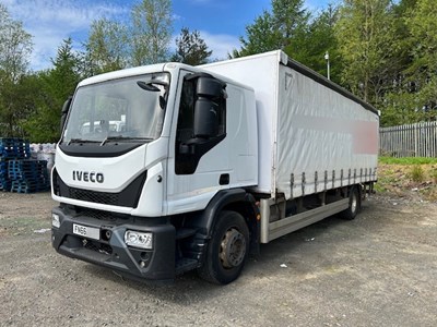 Lot 12 - 2016 (66 Plate) Iveco Eurocargo 180E25P S-A Curtainsider