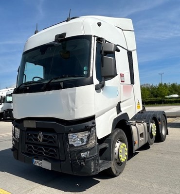 Lot 1 - 2018 (68 Plate) Renault T480 Comfort 6x2 Tractor Unit Euro 6