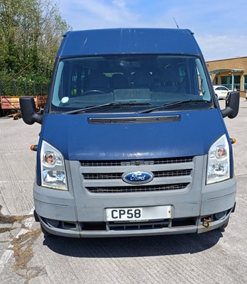 Lot 18 - 2008 (58 Plate) Ford Transit 16 Seater Minibus Euro 4