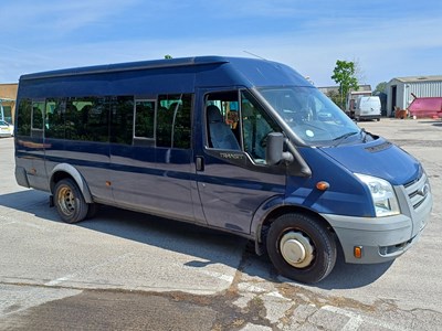 Lot 18 - 2008 (58 Plate) Ford Transit 16 Seater Minibus Euro 4