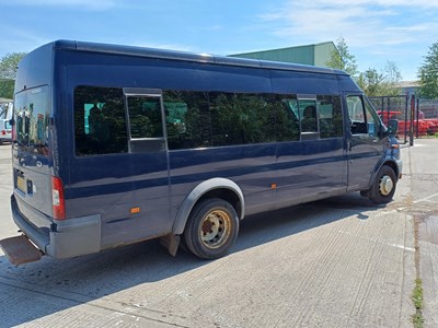 Lot 18 - 2008 (58 Plate) Ford Transit 16 Seater Minibus Euro 4