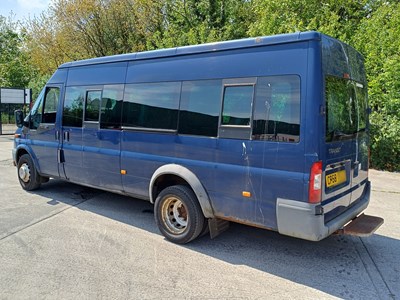 Lot 18 - 2008 (58 Plate) Ford Transit 16 Seater Minibus Euro 4