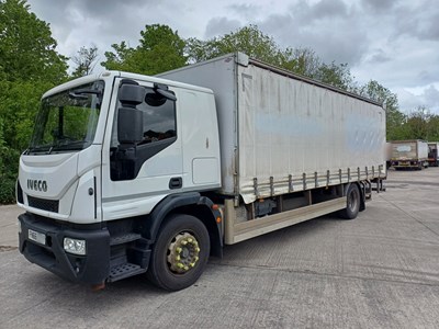 Lot 2 - 2016 (66 Plate) Iveco 180E Eurocargo Rigid 4x2 Curtainside Euro 6