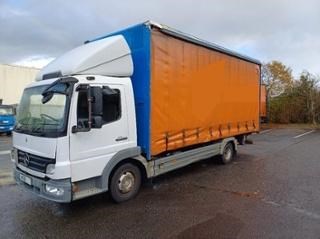 Lot 47 - 2008 Mercedes Atego 816 Curtain Sided Lorry Euro 5