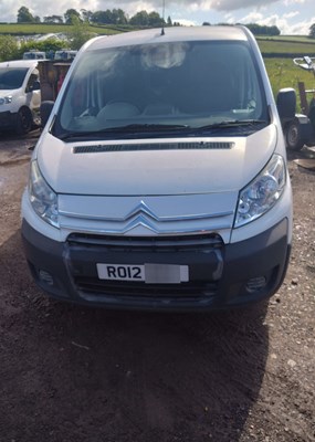 Lot 80 - 2012 Citroen Dispatch Van Euro 5