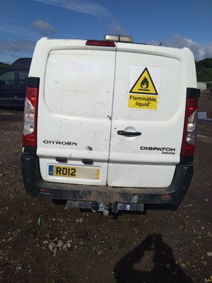 Lot 80 - 2012 Citroen Dispatch Van Euro 5