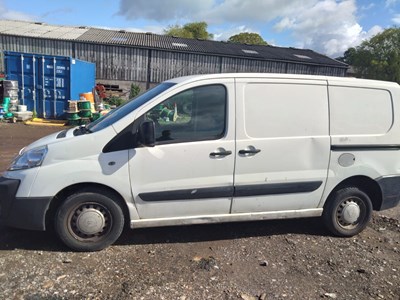 Lot 80 - 2012 Citroen Dispatch Van Euro 5