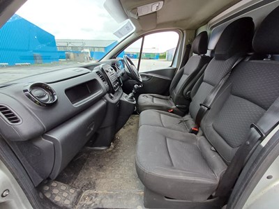 Lot 73 - 2017 (67 Plate) Vauxhall vivaro panel van euro 6
