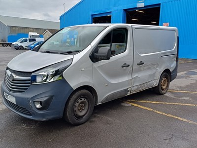 Lot 67 - 2017 (67 Plate) Vauxhall vivaro panel van euro 6