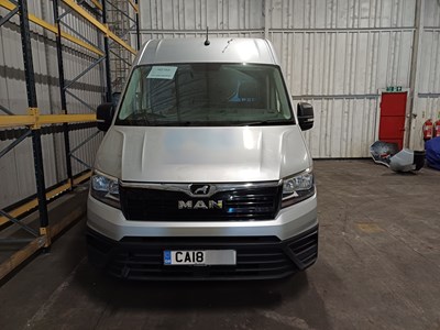 Lot 74 - 2018 MAN TGE LWB panel van NON RUNNER euro 6