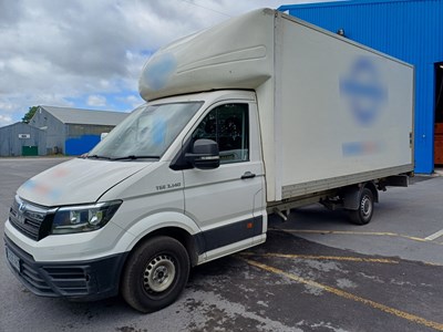 Lot 88 - 2019 (69 plate) MAN TGE 3.140 Luton Van Euro 6