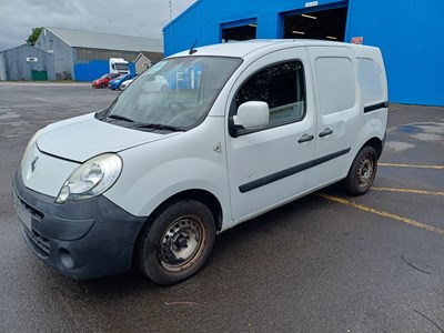 Lot 88 - 2012 Renault Kangoo Panel Van Euro 5