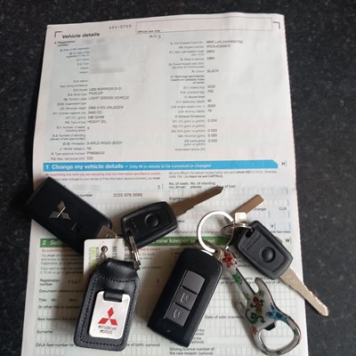 Lot 42 - 2017 (67 Plate) Mitsubishi L200 Warrior DI-D Euro 6b