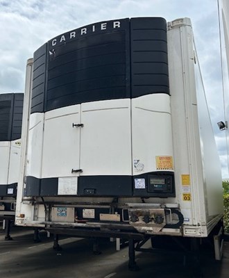 Lot 74 - 2008 Gray and Adams Tandem Axle Fridge Trailer